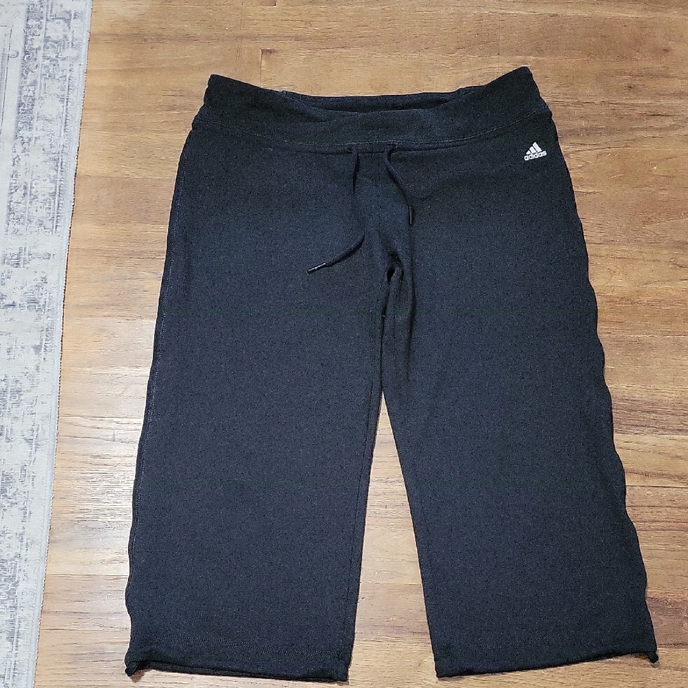 adidas Black Capris Pants